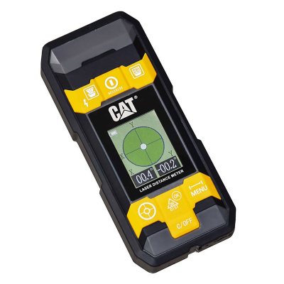 CAT® 4-in-1 Laser Measuring Tool | Precision Distance, Leveling, & Stud Detection