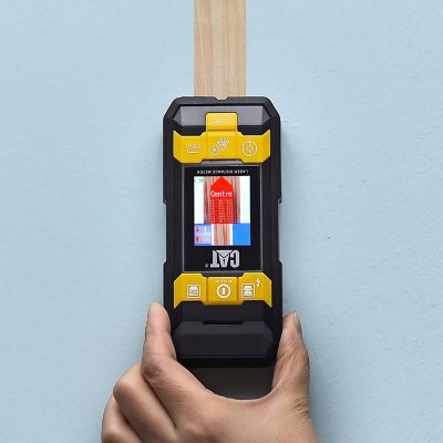 CAT® 4-in-1 Laser Measuring Tool | Precision Distance, Leveling, & Stud Detection