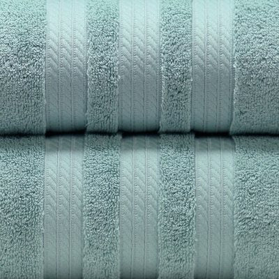 Hotel Premier 6-Piece Towel Set, Aquifer | Luxury Cotton Towels for Bath and Spa
