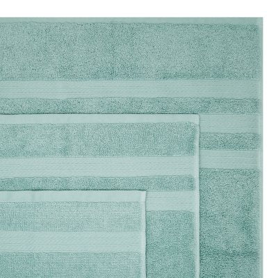 Hotel Premier 6-Piece Towel Set, Aquifer | Luxury Cotton Towels for Bath and Spa