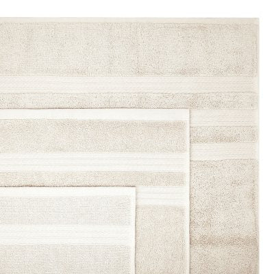 Hotel Premier 6-Piece Towel Set, Dry Sand | Luxury Cotton Towels for Bath and Spa