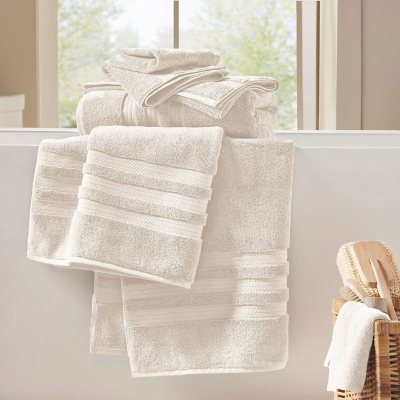 Hotel Premier 6-Piece Towel Set, Dry Sand | Luxury Cotton Towels for Bath and Spa