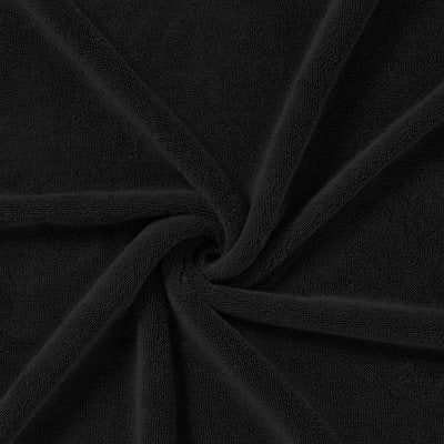 Hotel Premier 6-Piece Towel Set, Black | Luxury Cotton Towels for Bath and Spa