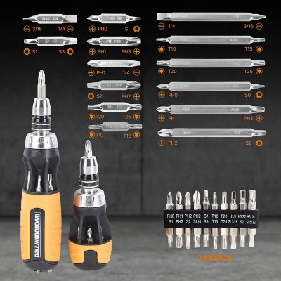 WORX Multi-Bit Screwdriver Set | Precision, Heavy-Duty Hand Tool Kit for Home & Workshop