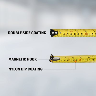 WORX 2-Pack Double-Sided Tape Measure with Magnetic Hook (16FT & 25FT) | Precision Measuring for Home & Jobsite