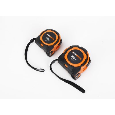 WORX 2-Pack Double-Sided Tape Measure with Magnetic Hook (16FT & 25FT) | Precision Measuring for Home & Jobsite