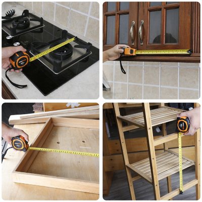 WORX 2-Pack Double-Sided Tape Measure with Magnetic Hook (16FT & 25FT) | Precision Measuring for Home & Jobsite