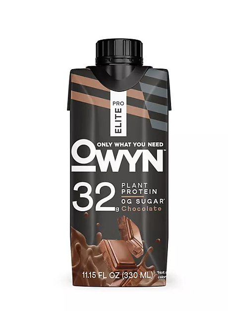 OWYN Pro Elite 32g Keto Plant Protein Shake – Chocolate, 11.15 fl. oz., 15-Pack | Vegan, Dairy-Free, Low Sugar