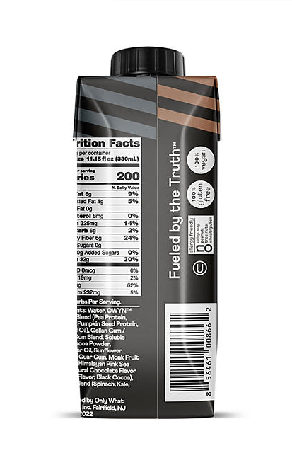 OWYN Pro Elite 32g Keto Plant Protein Shake – Chocolate, 11.15 fl. oz., 15-Pack | Vegan, Dairy-Free, Low Sugar